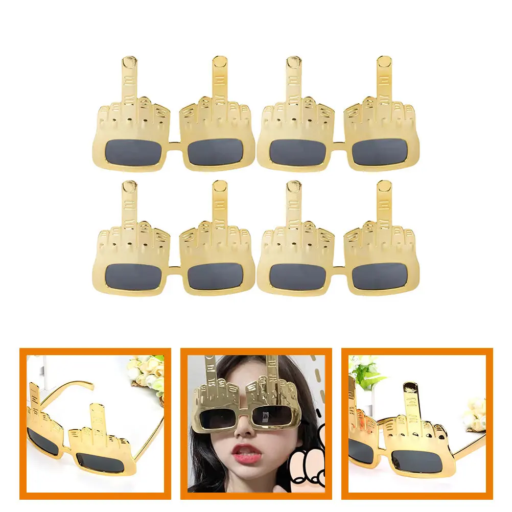 

Забавные тематические очки для вечеринок, 4 шт., легкие, креативные, для косплея, реквизит для розыгрышей