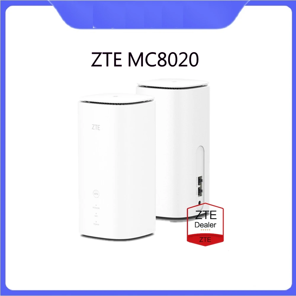 

new ZTE 5G CPE 3 Pro MC8020 5G CPE WIFI 6 Dual Band 5400Mbps Wireless Routers With Sim Card Slot 5G 4G LTE Network MC8020