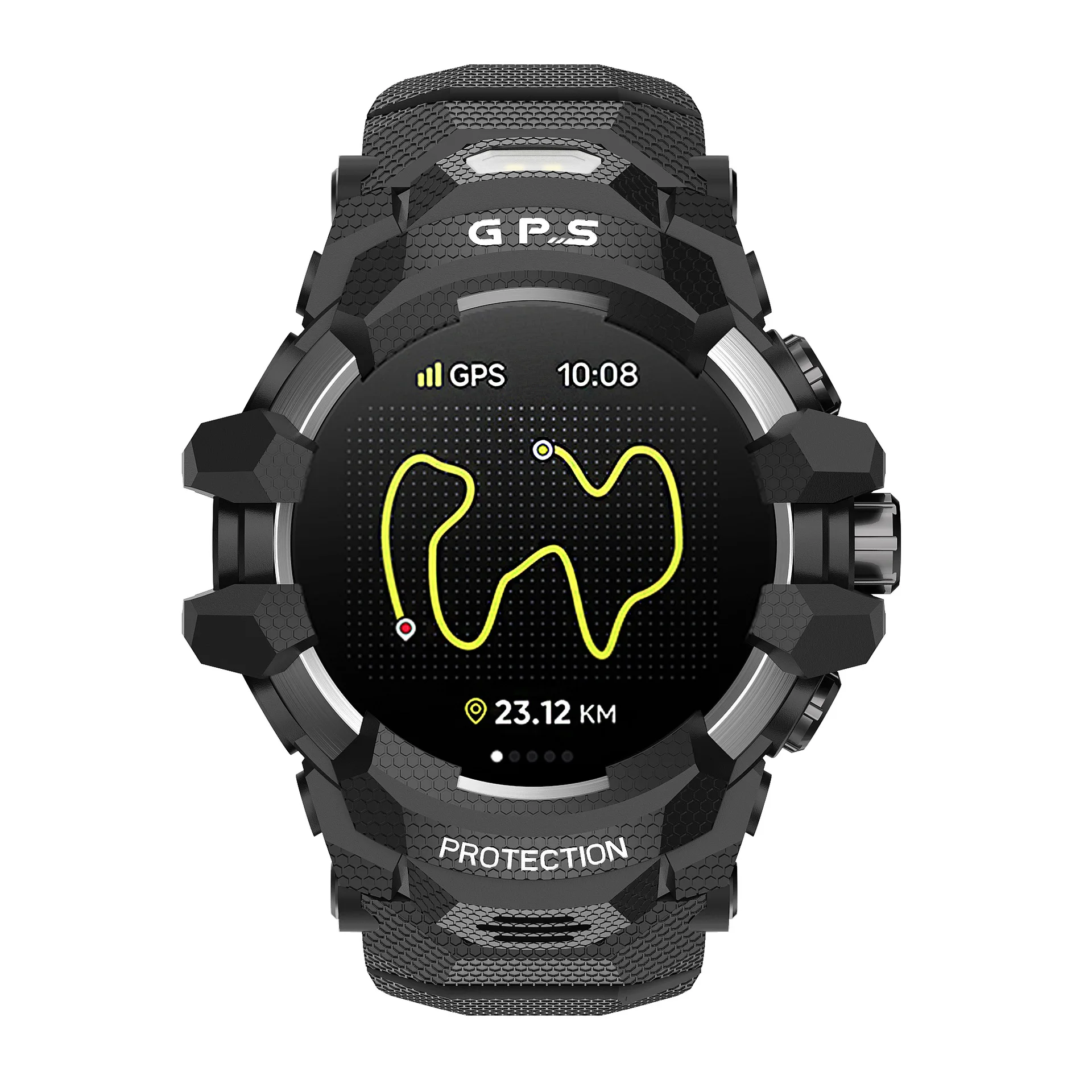 2026 GPS Sports Smart Watch 1.43'' Amoled Display AOD Mens Watch Bluetooth Call Altitude Barometer Compass IP68 Waterproof