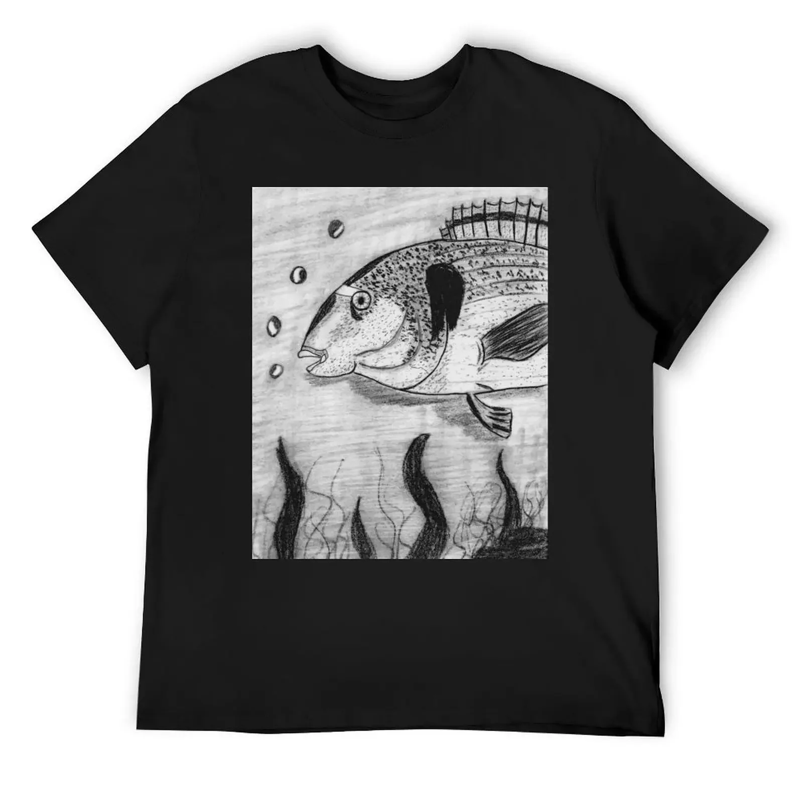 Black fish T-Shirt essential t shirt custom t shirt mens graphic t-shirts anime