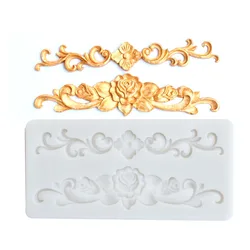 Sugarcraft Lace silicone mold cake decorating tools confeitaria moldes de silicone fondant cake mold chocoe molds