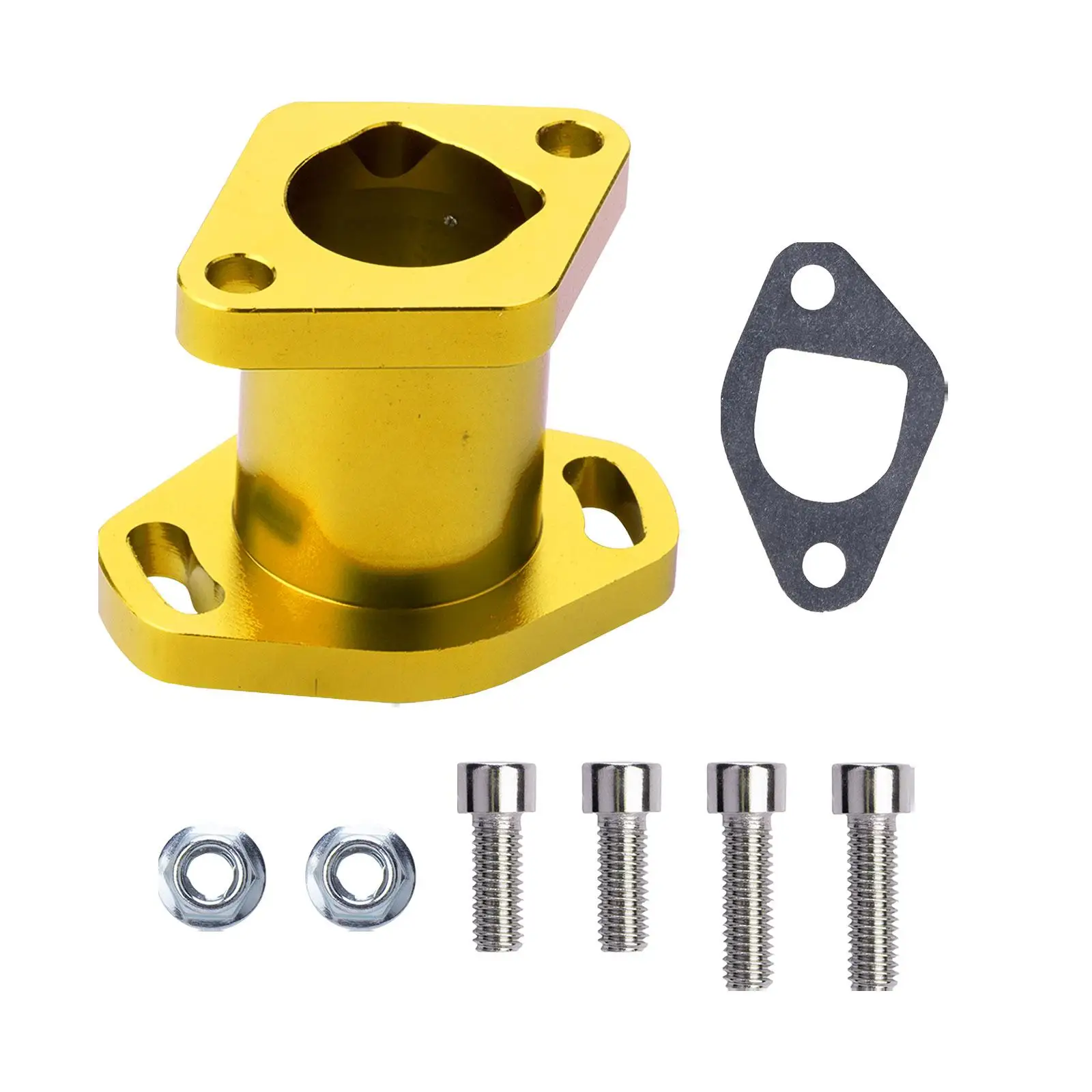 Motorcycle Carburetor Adapter Assembly Connector for Honda Colemanct200U Predator 212cc Gx160 Gx200 Convenient Installation