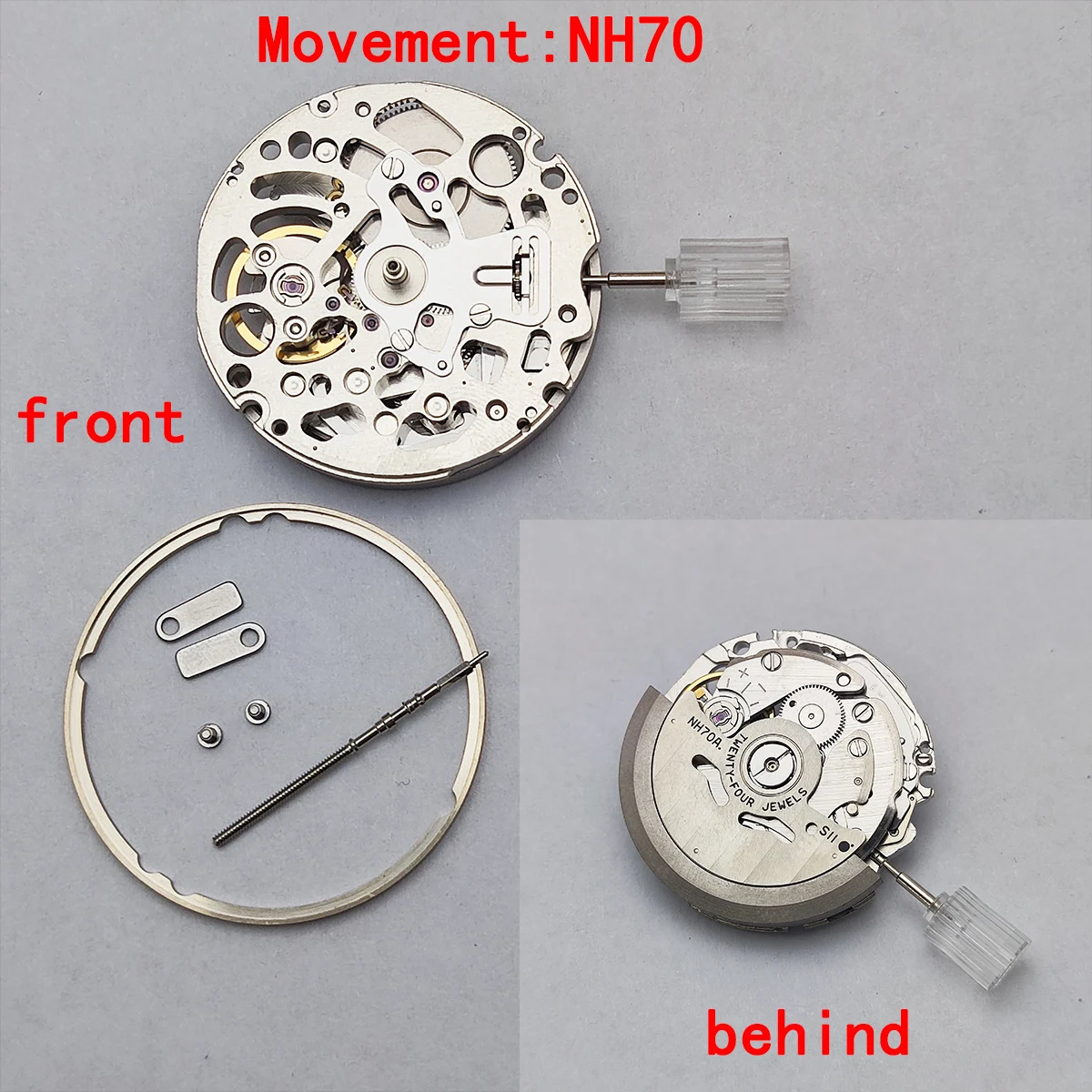 NH35/NH36/NH70 frame dial transparent surface improved diving machinery watch accessories luminous