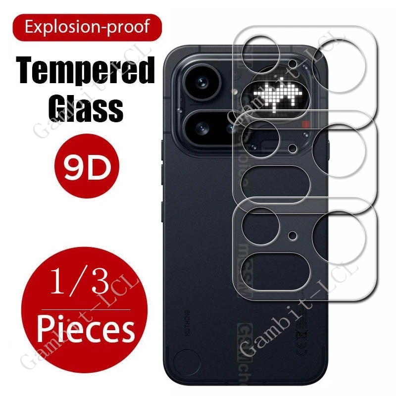 1/3PCS 3D Camera Lens For Nothing Phone (4a) Pro Tempered Gl