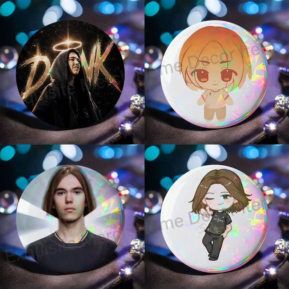 Demon King D-Donk HD Print Badges Pretty Round Display Brooches IP merchandise 32mm 58mm 75mm 44mm 25mm