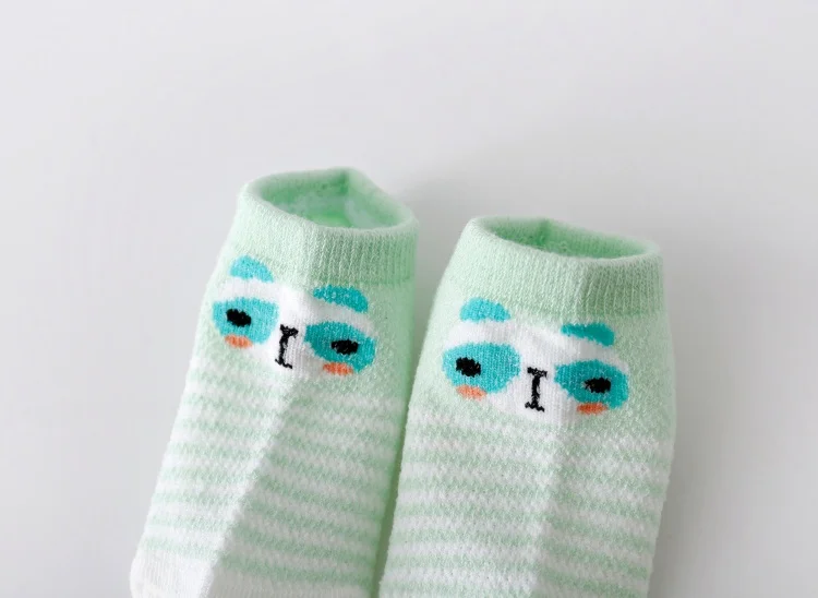 5 Paare/los Infant Baby Socken Für Mädchen Jungen Sommer Mesh Dünne Baby Socken Baumwolle Casual Druck Neugeborenen Kleinkind Junge Socke 0-24Month – Detail 15