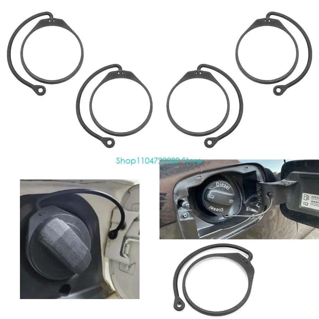 

D8KE Universal Car Cap Leash Anti Loss Tether For Multiple Vehicle Models Silicone Material