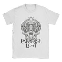 Paradise Lost 4823977672.6465 Tshirts Men Cotton Clothing Harajuku Round Neck Short Sleeve