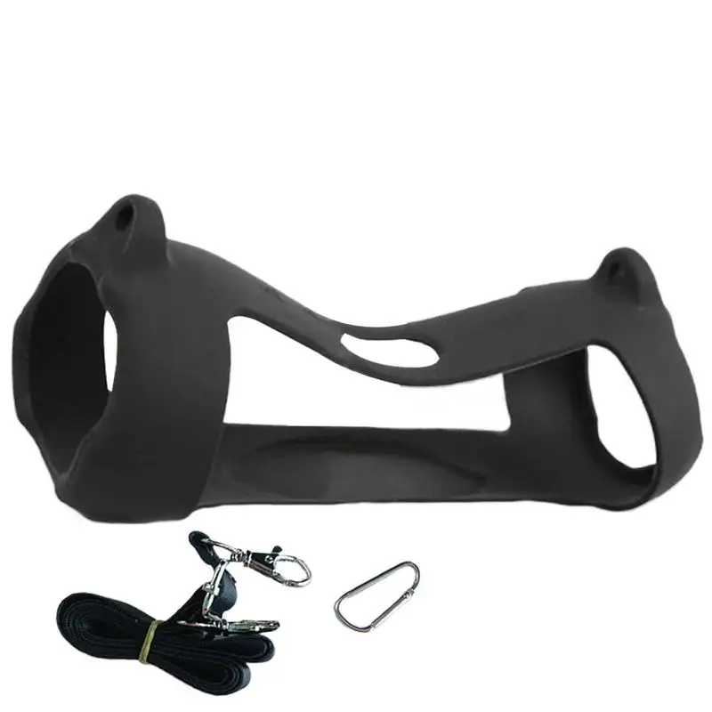 

Speaker Carrying Case Portable Silicone Gel Soft Speaker Case Storage Pouches Outdoor Carry Pouch Shoulder Strap with Carabiner
