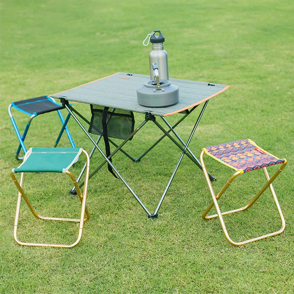 Outdoor Fishing Picnicking Camping Folding Chair Portable Foldable Lightweight Oxford Cloth Stool