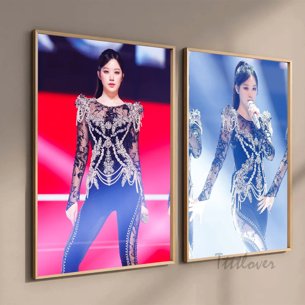 KPOP (G)I-DLE Yeh ShuHua Poster Stickers Art Wall Murals Decor Game Room Decor Gifts HD Painting