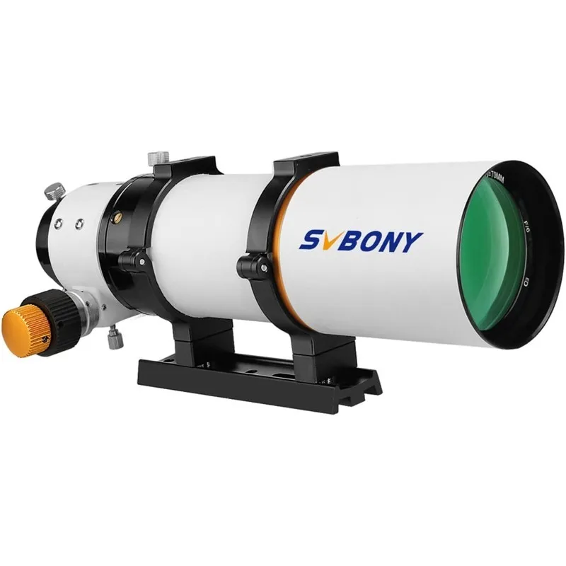 Micro-Reduction Rap Focuser, SV503 Portable Telescope Tube, 70ED F6 Extra Low Dispersion Optical Tube,for Astrophotograp