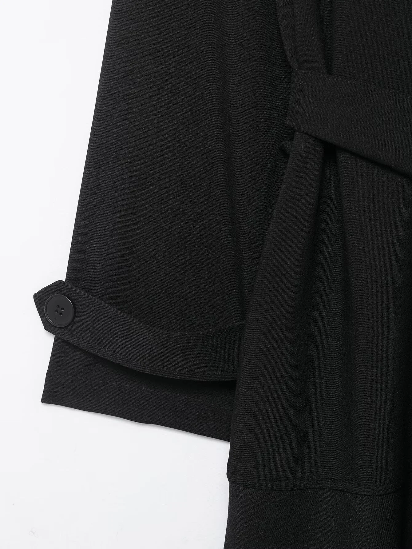 2025 Winter New Women's Casual Fashionable Temperament Simple Loose Slimming High-End Trench Coat Style Long Dress