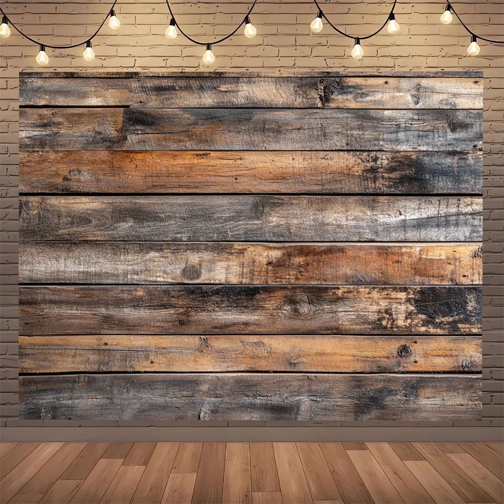 

Wood Photography Backdrop Wooden Photo Studio Background Product Photoshoot Wallpapers Communion Birthday Decorations