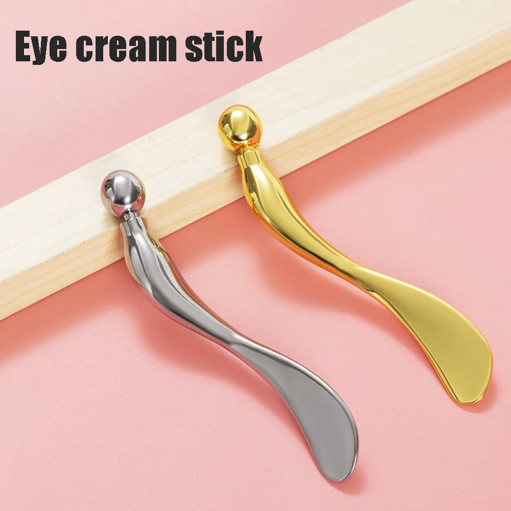 Metal Face Massage Stick Anti Wrinkle Eye Cream Applicator Mask Eyes Massage Beauty Bar Facial Care  Remove Dark Circles Tool