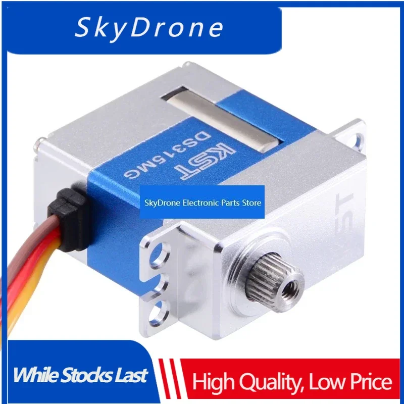 SkyDElOriginal KST DS315MG Miniature All Metal Digital 450 Helicopter Slant Plate High Voltage High Torque 3.5KG Model RC Servo