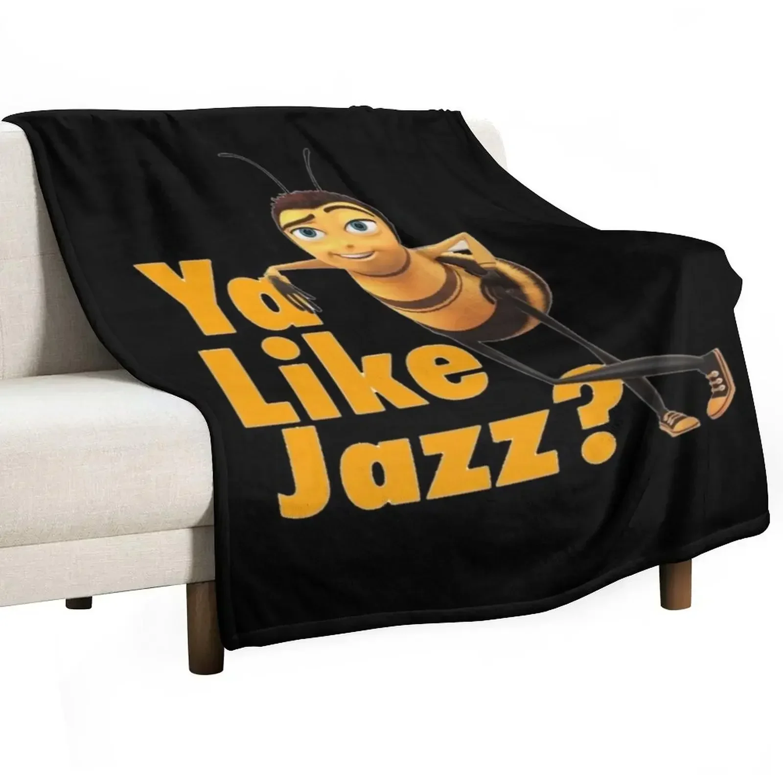 

Ya Like Jazz Bee Throw Blanket Moving Luxury Brand Multi-Purpose Designers Blankets