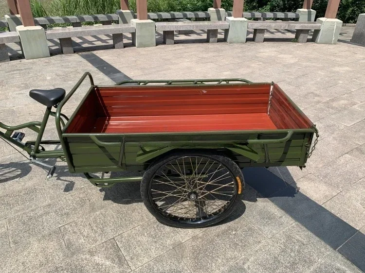 snack weighted pull large load lengthened human tricycle bicycle