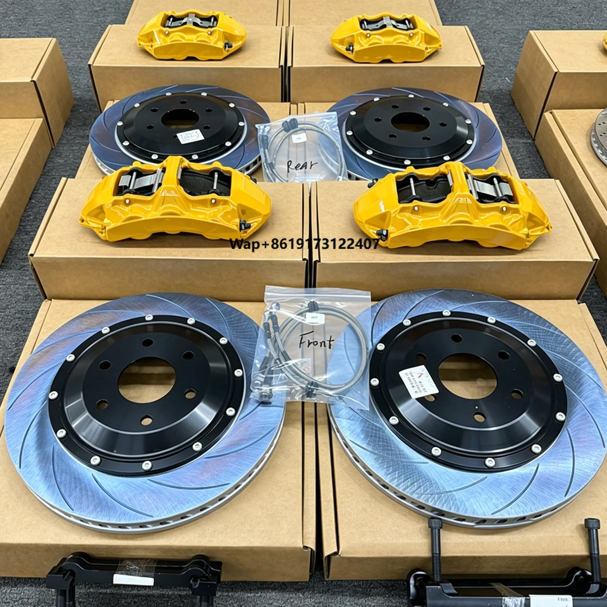 Custom Forged for brembo GT6 GT4 Brake Caliper with 355 180 405mm Braek Discs Fit 18 19 20 Inch Wheels Big Brake Kit for E86