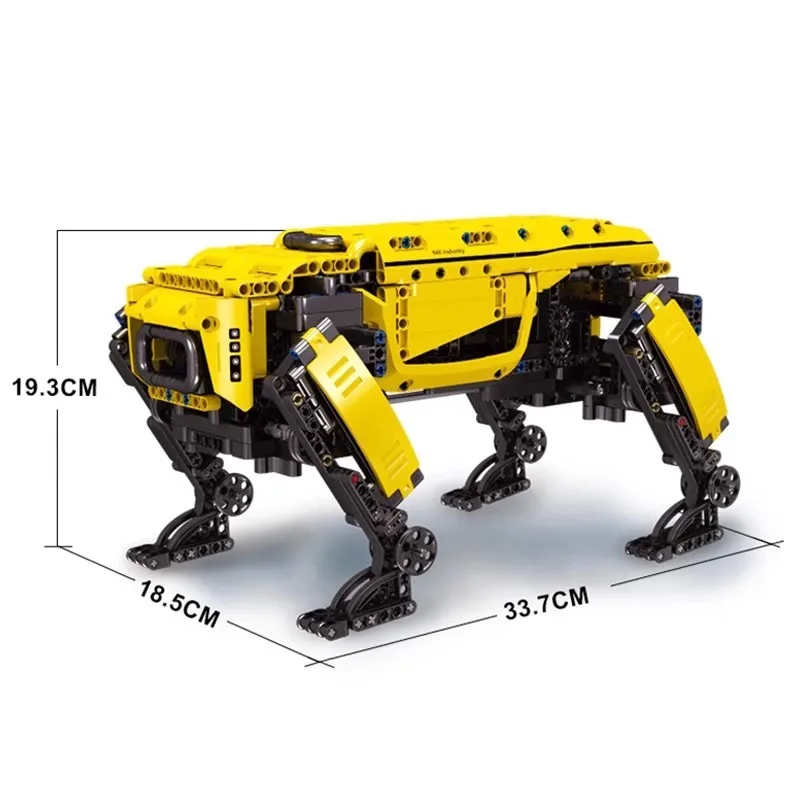 MOLD KING MOC 15067 alta tecnología potencia MK dinámica Control remoto Robot de bloques de construcción aplicación RC Robot juguetes para niños regalos de cumpleaños