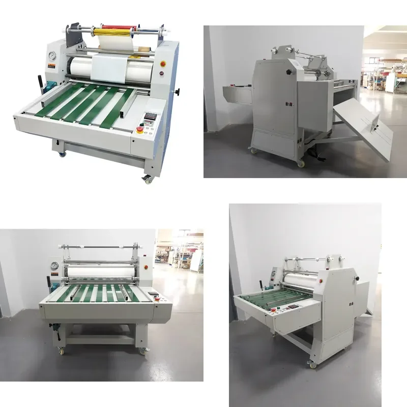 for H-520 Digital Hot Pressing UV Bronzing Machine with Coiling Device Hydraulic Semi-automatic Bronzing Machine
