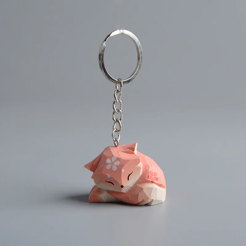 Kawaii jeu Impact Yae Miko renard mascotte Cosplay Anime bébé renard en bois poupée sac à dos pendentif Collection Fans cadeaux