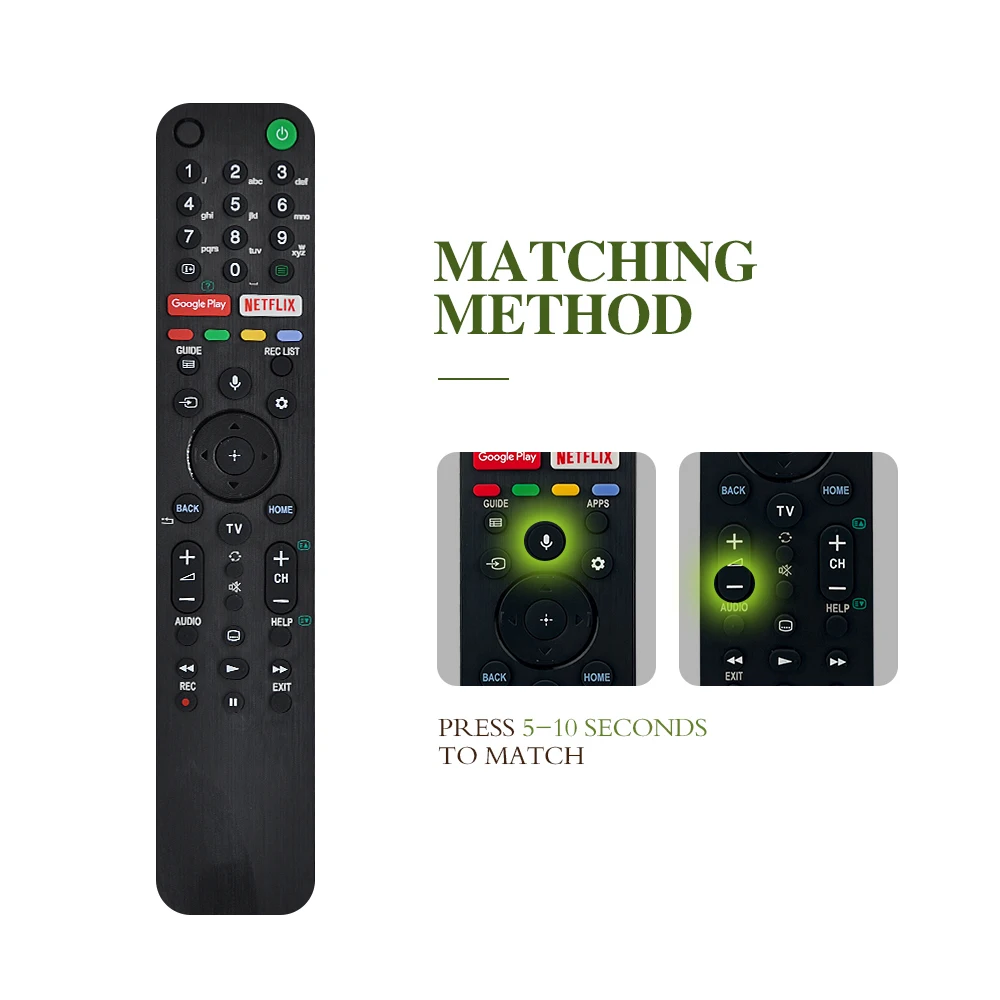 เสียงรีโมทคอนโทรล RMF-TX500E fit สําหรับ Sony 4HD TV KD-55A8 KD-65A8 KD-55XG8505 KD-65XG8505 KD-75XG8505