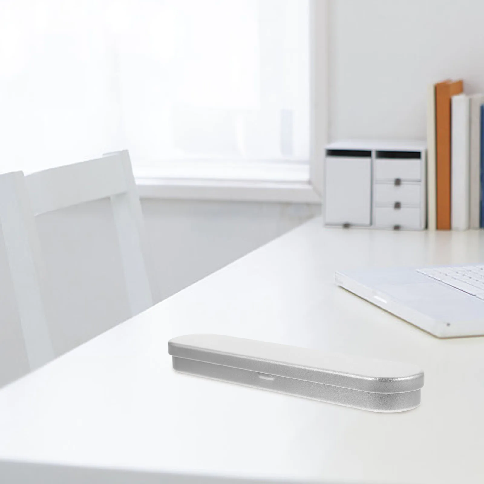 

10Pcs Iron Metal Pencil Box Large Size Pen Storage Case for Teachers Teens Office Supply Durable Stationery Holder