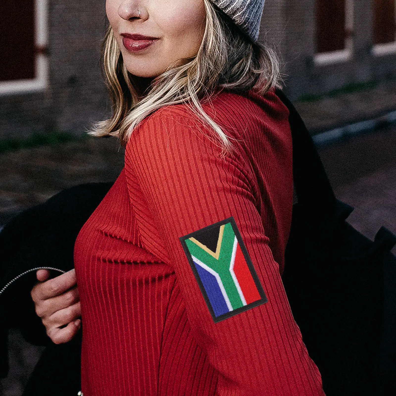 

2 шт. Декоративные нашивки-флажки из ткани для одежды и снаряжения, в патриотическом стиле, нашивки на рукава, аппликации, пришивные украшения