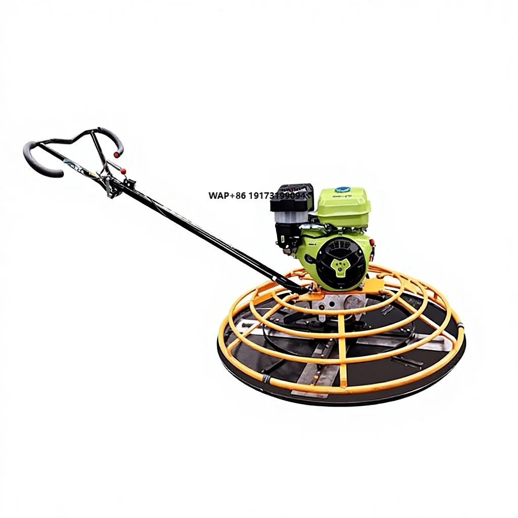 Type 90 Hand-held Grinding Machine Cement Floor Scrub Light Electric  Concrete Floor Harvester Short Turning