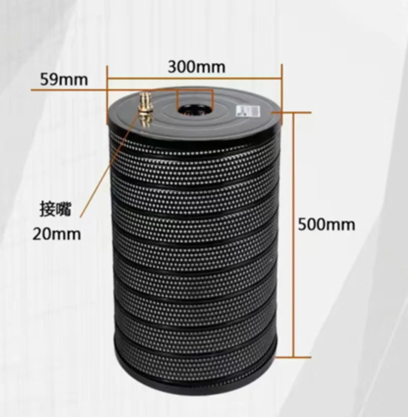 Slow-Moving Wire Accessories, Slow-Moving Wire Filter, Qinghong Machine, Leitong Machine, Jingcheng Meixi Filter, 300*59*500mm