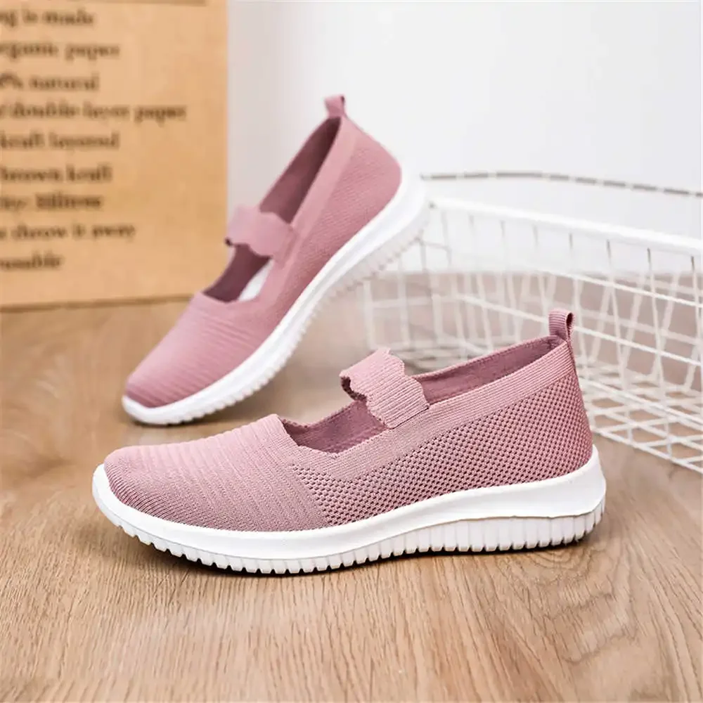 Round Tip Stocking Popular Products 2024 Flats Silver Shoes Woman Sneakers 41 Size Sports Krasovki Top Quality Sapa Loofers