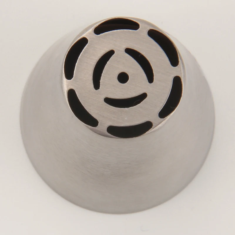 Stainless Steel Small Russian Flower Petal Icing Nozzles Cake Decorating Cupcake Cream Piping Frosting Tips #NO91