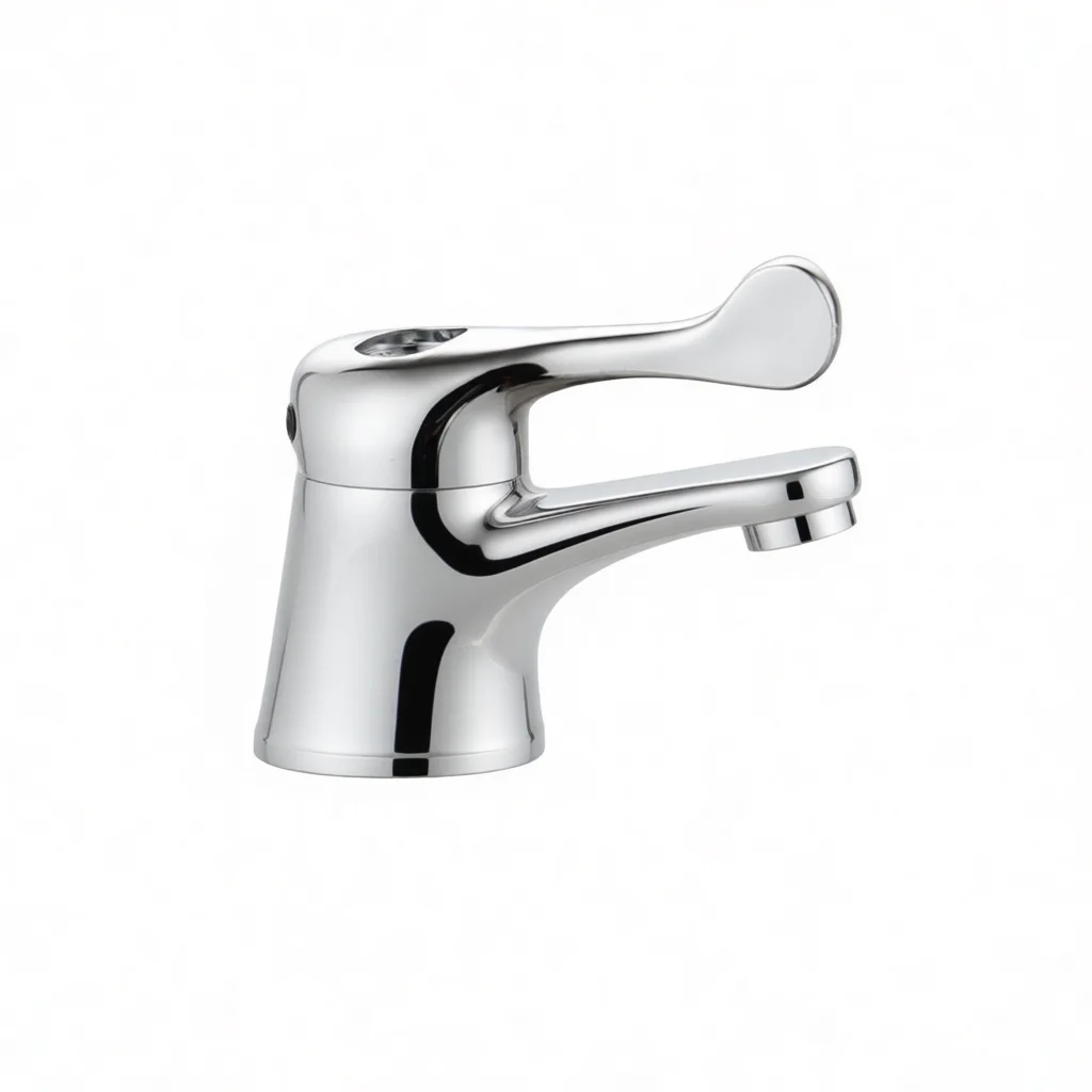 Replacement Switch Handle For Single Cold Faucet Durable Alloy ABS Lever Repair Part Plumbing Hardware Modern Style