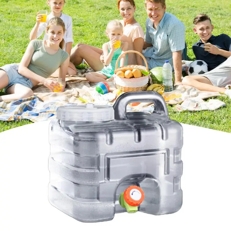 

Camping Water Bucket Water Storage Camping Water Bag Container Water Tank Camping Thickened Drinking Bucket Container