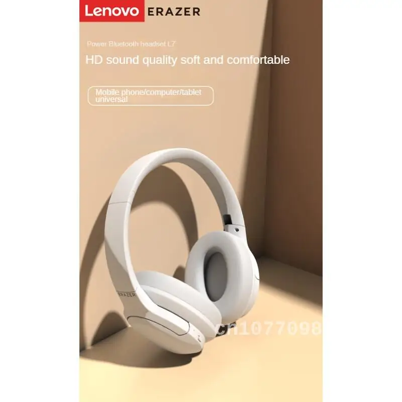 Lenovo Erazer L7 Headset Wireless Bluetooth Headset E-Sports Games Sports Stereo Music Headset Bluetooth 5.1 For Huawei Xiaomi