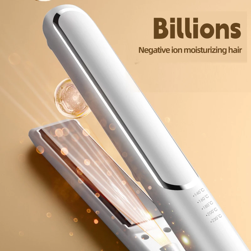 Portable Hair Straighteners and Curlers for Home and Professional Use Both Wet and Dry for Long-Lasting Styling
