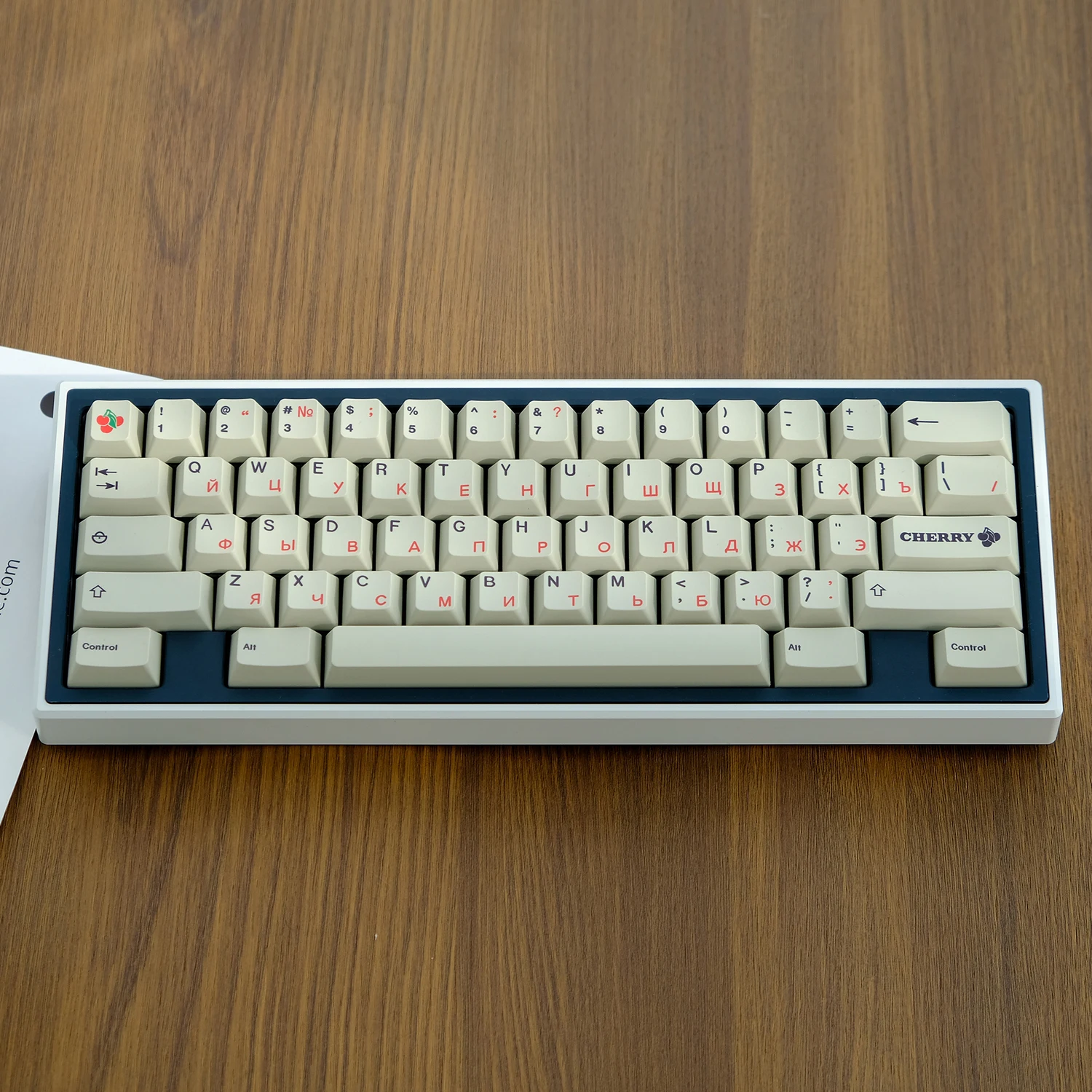 Retro Russian root set keycap PBT material, original highly sublimation process