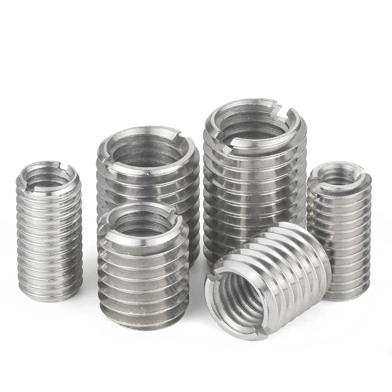 ソット内外ネジアダプターネジナット 304 ステンレス鋼 M2 M2.5 〜 M5 M6 M8 M10 M12 インサートスリーブコンバータナットカプラー