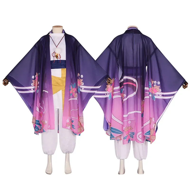 

Ролевой костюм, комплект для косплея для путешественника Genshin Impact's Past Umbrella, солдатский костюм на Хэллоуин, аниме, наряд для выступлений