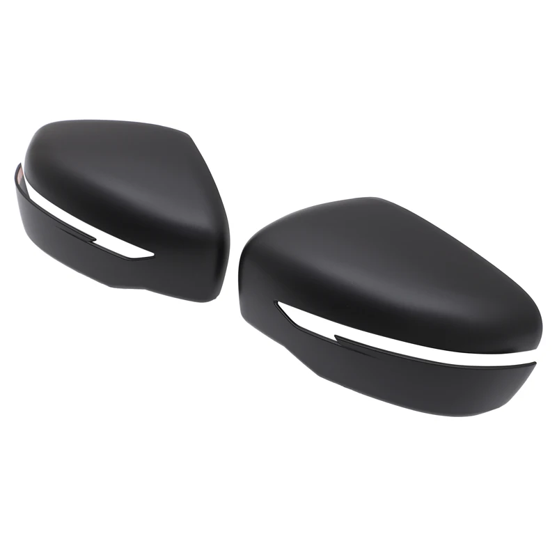 For Nissan juke 2015 2016 2017 2018 matte black side door mirror protective cover decorative sticker car styling accessories view 6