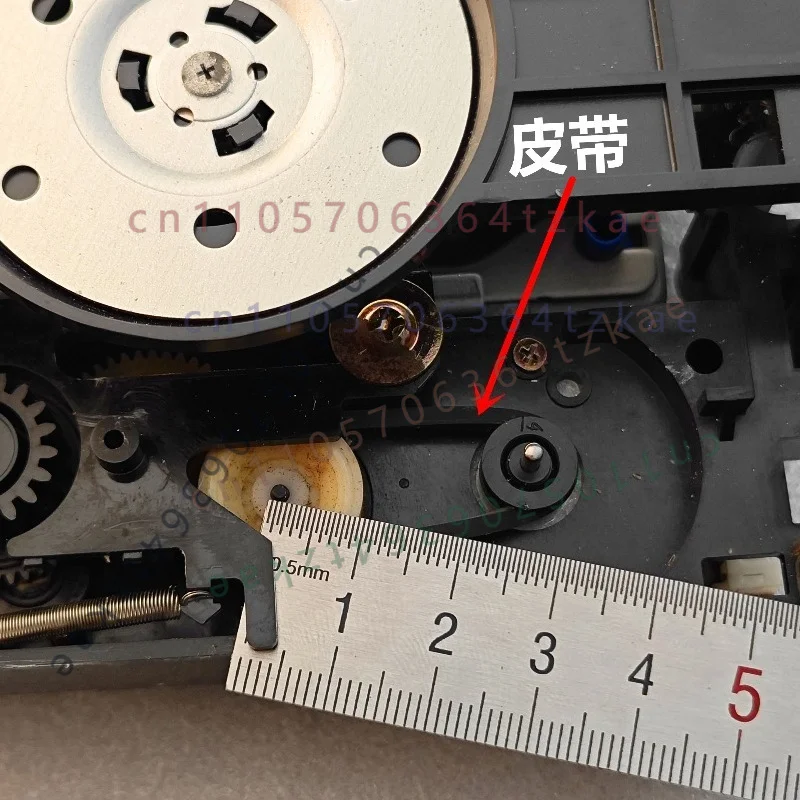3pcs Rubber Tray Eject Belt Replacement For JVC XL‑V251TN XL‑V262BK CA‑S50BK CA‑S60BK CD Player Repair Part