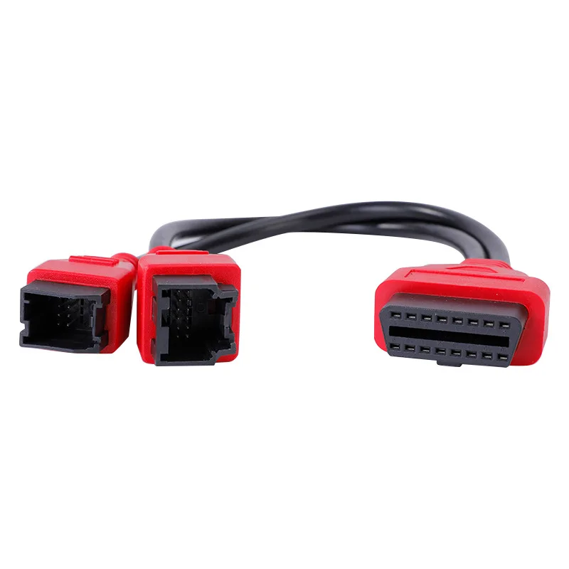Female To for Autel 12+8 Pin OBD2 Extension Cable Adapter For Chrysler Diagnostic Adapter Cable OBD2 Diagnostic Tools Car Fault