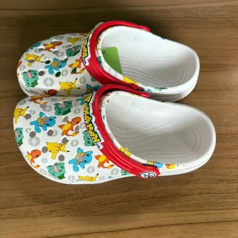 Pokemon Kawaii Eva Slippers voor kinderen - Pikachu Squirtle Designs Ademende sandalen Ideaal voor thuisstrand Zomercomfort