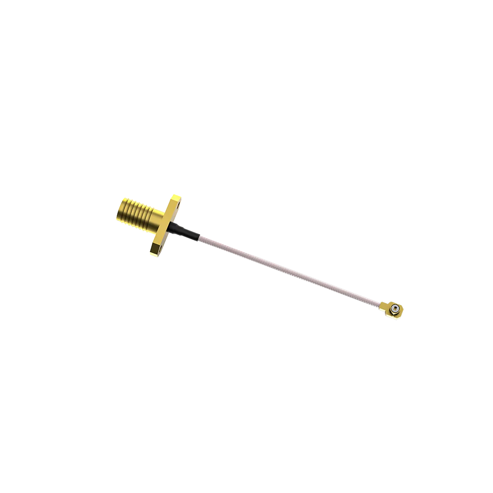 2 قطعة/1 زوج iFlight IPEX1 مستقيم إلى SMA شاحن أنثي كابل 65 مللي متر/100 مللي متر ل سباق BLITZ 25mW/ F5/F6/Chimera7 XL10 CX10 FPV أجزاء