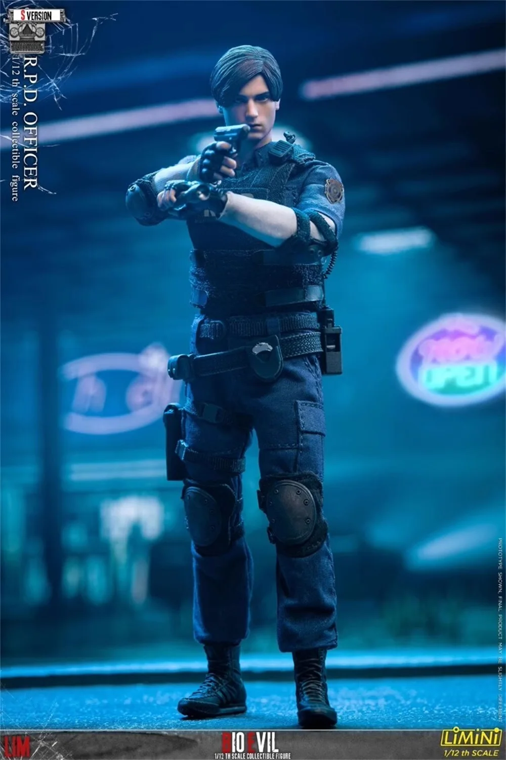 LIMTOYS 1/12 R.P.D 警察官　OFFICER フィギュア　RE2 S855cabed3a194d51a0ed02304deb0