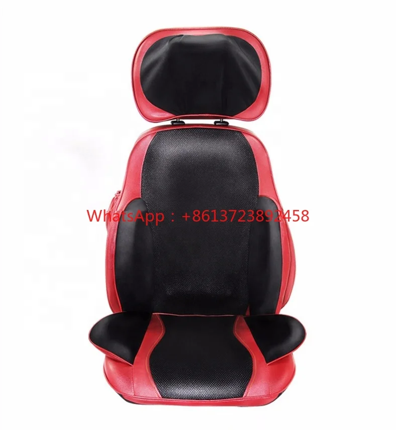 

Portable multi-function kneading and shiatsu head back buttocks massage cushion for chair