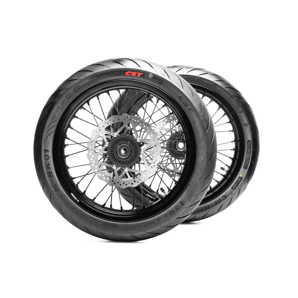 

Ультраэлектрический велосипед для бездорожья, 17-дюймовый комплект колес, колеса Ultra bee Supermoto, передние 100/80-17/задние комплекты уличных колес 130/70-17, комплект