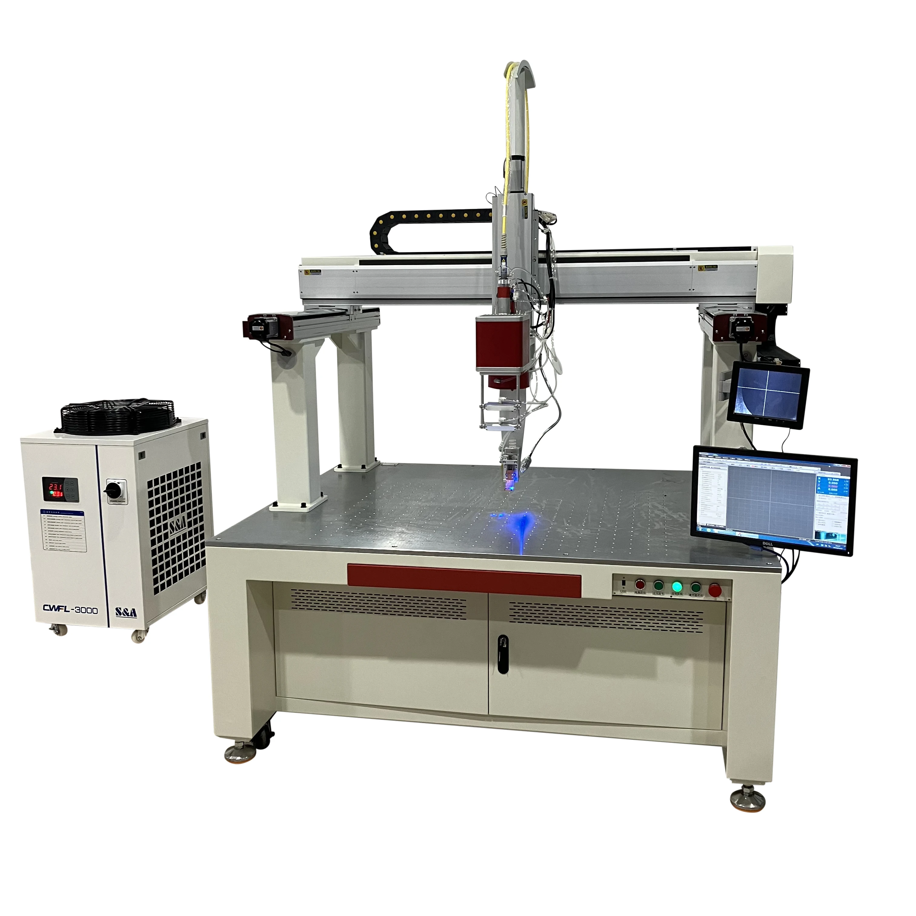 Galvanometer Welding Machine Precise Laser Soldering Machine for Metal Silver Gold Jewelry Automatic Mould Welder