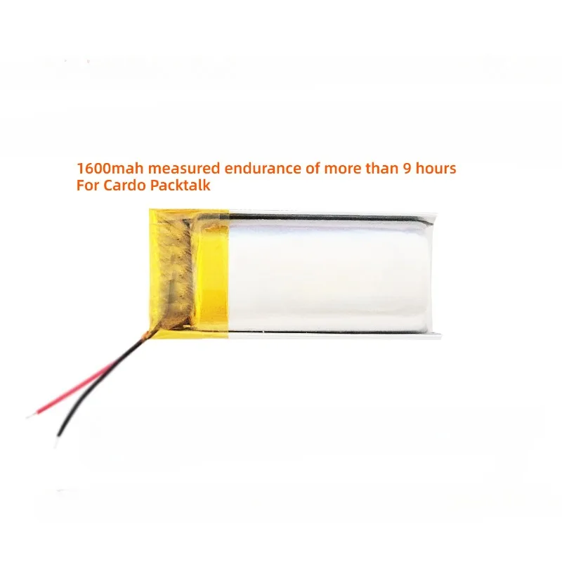 1600mAh Battery for JBL Cardo Edge,Packtalk Edge Motorcycle Bluetooth headset